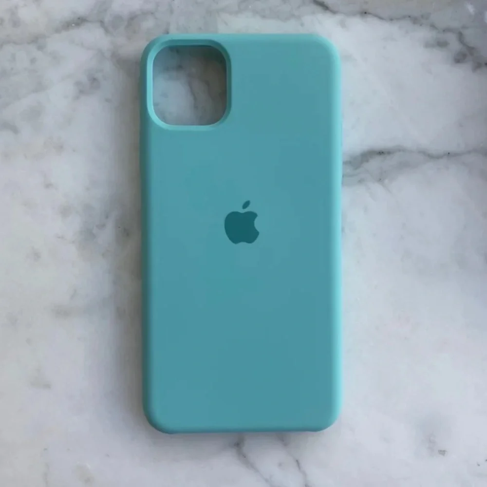 Apple iPhone XR silicone case peach‎